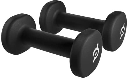 Peloton Hanteln, 2er Set, für Männer und Frauen, rutschfeste Beschichtung, Kurzhanteln, Krafttraining, Workouts