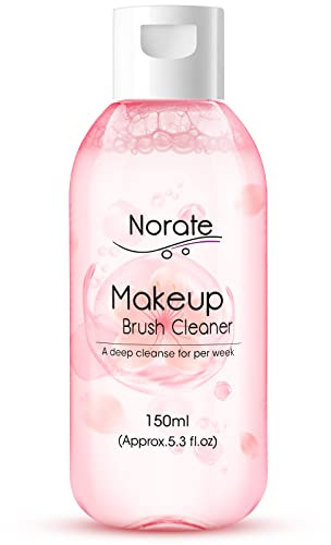 Make-up-Pinselreiniger, Make-up-Pinsel-Reinigungslösung, Make-up-Reiniger für Pinsel, Schönheitsschwamm, Puderquaste, Tiefenreinigung, Pinsel-Shampoo, Sanfte Formel & Tierversuchsfrei, 150 ml