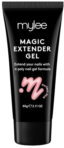 MYGEL von Mylee Magic Extender Gel (Perfect Pink), 60g, Lang Anhaltend | Natürlicher Look, Nagelverlängerungsgel, für Anfänger & Salon-Profis, Verdickungs- und Aufbaugel für Acrylnägel, Nagelkunst