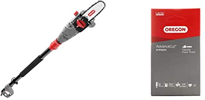 OREGON PS750 - Élagueuse sur Perche Télescopique 230V, Électrique et Filaire, Longue Portée & AdvanceCut 91PX Chaîne de tronçonneuse pour équiper les Elagueuses 20 cm Alpina, Einhell