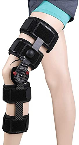 Aufklappbare Rom-Kniebandage, verstellbare Patellabandage nach der Operation, Stabilisatorpolster, Orthese, Splint Wrap, medizinischer orthopädischer Schutz – Kniebandage