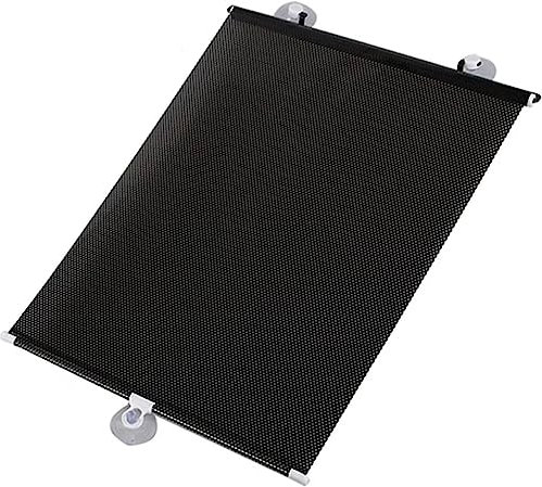 GOFOHIMI Thermo Rollos,Verdunkelungsrollo mit Saugnäpfen Fensterrollo Dachfenster Rollo Seitenzugrollo Sichtschutz Sonnenschutz,Rollos für Fenster und Tür（W45xL125cm/18x49in）