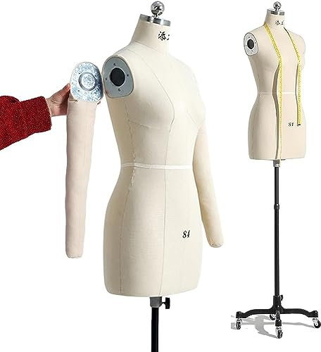 schneiderpuppe Weiblich Schaufensterpuppe Schneiderpuppen mit flexiblen weichen Armen, Volle Größe für Erwachsene for Clothing Shop Dresses ( Size : XXL-88 )