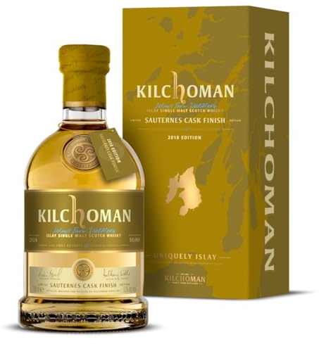 Kilchoman SAUTERNES CASK MATURED Islay Single Malt Limited Edition 2024 50% Vol. 0,7l in Giftbox