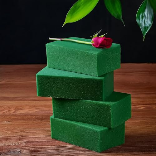 Mart Zone 4X Floral Foam Block | Flower Foam, Florist Foam, and Flower Arranging Supplies for Weddings, Birthdays, and Events