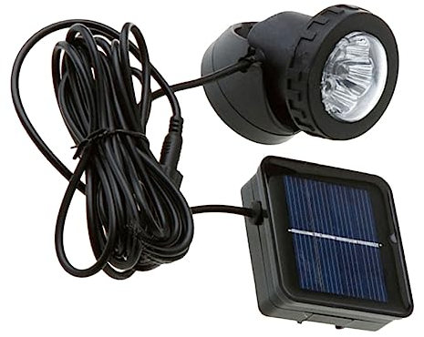 Milisten Solarbetriebene Unterwasser-aquarium-licht-outdoor-gartenlampe Ip65 für Pool