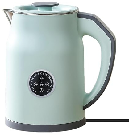 Bouilloire Électrique 1,2 L avec Maintien de Température (16h) et Chauffage Rapide 1000 W – Inox 304 sans BPA, 4 Niveaux (45-90 °C), Écran LED, Base 360° pour Thé, Biberon et Bureau