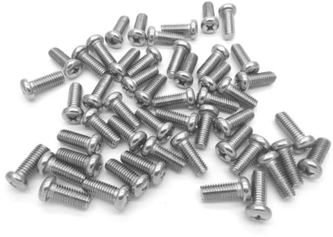 JUGUTA Tornillos De Cabeza Alomada M3 X 10 Mm, 100 Unidades, Hexágono Interior, Acero Inoxidable 304, Tornillos De Cabeza Redonda Plana Para La Instalación De Muebles, Áreas Industriales