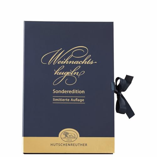 Hutschenreuther Weihnachten 40 Jahre Porzellankugel Setzkasten mit 12 Minikugeln (Jahre 2014-2025) / Ø 4,5 cm