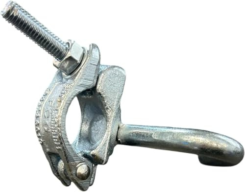Scaffs UK External Hook Couplers – Heavy-Duty 16mm Steel Scaffolding Tie-in Couplers | High Load Capacity | Corrosion Resistant | Secure Scaffold to Buildings | Quick Install (10)