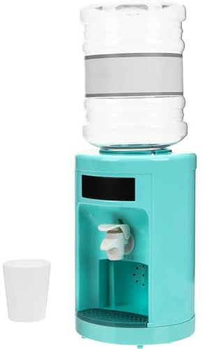 Mikinona Mini Dispensador de Agua para Juguete Cocina de Gran Tamaño Dispensador de Agua en Miniatura de Plástico Seguro Flujo Lento Juego de Simulación para Casas de Muñecas