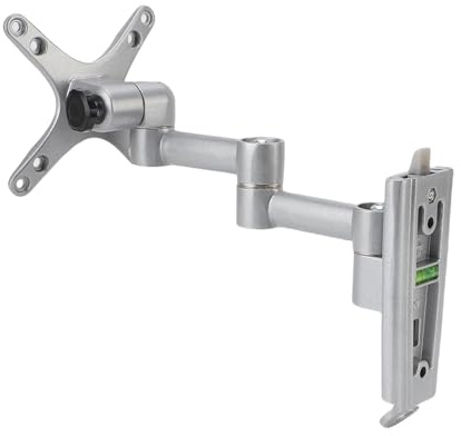Greensen Wall Mount Monitor, Arm 13-30 Inch Heavy Duty Gas Spring Aluminum Alloy Display Mount with Cable Management for Flat Curved Screens Up to 18kg