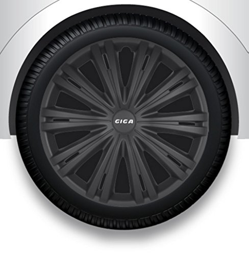 ZentimeX Radzierblenden Radkappen Radabdeckung 15 Zoll #15 SCHWARZ ABS