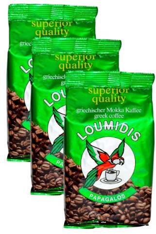 Caffè moka greco Loumidis, confezione risparmio (3 x 194 g)