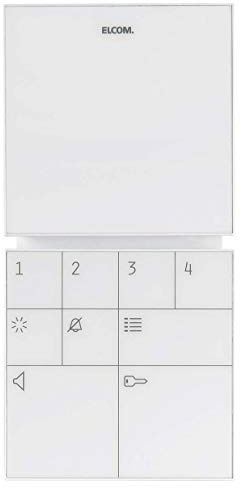 BFT-240 i2-Bus Freisprech-Komforttelefon ELCOM BFT-240 WS