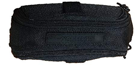 Cyalume Zubehör Tactical Cyalume Holder Schwarz CyPouch für bis zu 20 Cyalume 6 '' oder 4 Leuchtstäbe, die leer verkauft werden