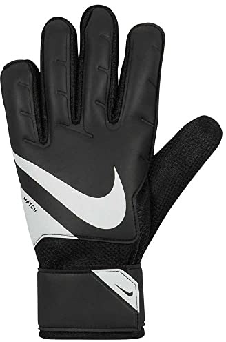 Nike Unisex Goalkeeper Match Torwarthandschuhe, Black/White/White, 8