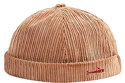 YAMEE Keps herr hatt dam dockarkeps unisex dockningsmössa hamnmössa sjömansmössa herrhatt bikerkeps hatt vandringsmössa sjömanskeps (kepsens omkrets: 56–58 cm), DZM60 x khaki, En Storlek