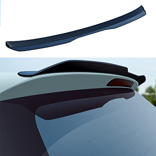 Auto Heckspoiler für Smart forfour Fortwo 451 453,Heckflügel Kofferraumdachspoiler HeckspoilerflüGel Heckklappe für Hatchback,A/Glossyblack