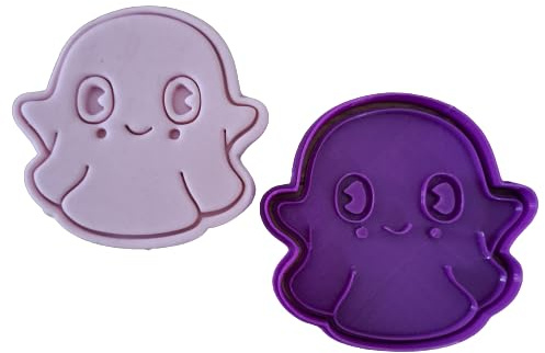 Tagliabiscotti.it - Halloween Fantasma - Cookies cutter - Formina - Stampo per biscotti o decorazioni torte in pasta di zucchero - 8cm