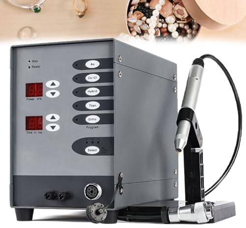 ExoticaBlend Automatisches Punktschweißgerät, Puls-Argon-Lichtbogenschweißgerät, Schmuckschweißgerät, Punktschweißgerät für Schmuck, Schweißen, Schmuckreparaturwerkzeug