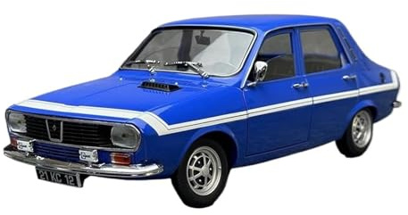 ZHRDWE Copie Fidèle l'Origine Modèle Voiture Collection en Alliage Moulé sous Pression Grande Échelle pour Renault 12 Gordini TS 1971 Échelle 1:18 Maquette Voiture
