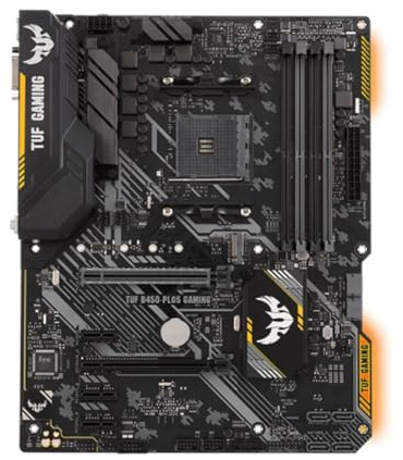 Fit For ASUS TUF B450-PLUS GAMING Motherboard Support Ryzen 5 5600G 3600x 5700X3D 5800X3D CPU DDR4 64GB M.2 NVME ATX Mainboard computer motherboards