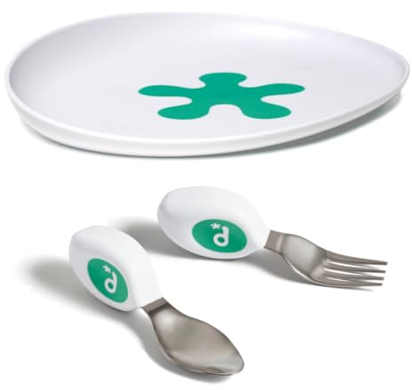 doddl Next Step Toddler Feeding Set (12–24 Months) – 2-Piece Toddler Cutlery Set (Next Step Toddler Feeing Kit)