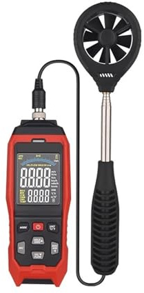High Precision USB Digital Anemometer Flexible Air Flow Air Velocity Temperature Measurement(TA642B (USB))