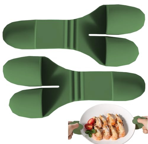 Mini guanti da cucina in silicone, guanti da forno, presine, resistenti alle alte temperature, antiscivolo, riutilizzabili, per uso alimentare, kit di di sicurezza per chef