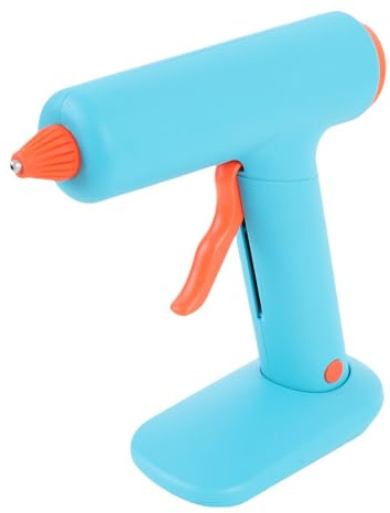Hamwesh Pistolet à Colle Chaude sans Fil, 20 W 90 S, Chauffage Rapide, Pistolet à Colle Portable Rechargeable, Kit de à Chaude avec Batterie 2600 MAh, Charge de Type C pour les Projets d'artisanat