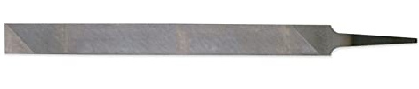 Nicholson - 07851N Long Angle Lathe Hand File, American Pattern, Single Cut, Rectangular, Fine, 12 Length