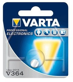 Varta VARTA Knopfzellenbatterie Electronics V364 (SR60) Silber