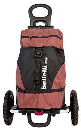 B-Tourist - Cykelvagn - För last 25 kg - Med brun väska