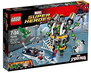 LEGO - 76059 - Spider-Man : Le Piège à Tentacules de Doc Ock