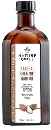 Nature Spell Aceite para tratamiento de nueces de karité para cabello y cuerpo, 150 ml