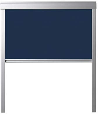 BAUBAY Verdunkelungs-Rollo FK06 | F06 | F6A | F6R für Dachfenster VELUX VELUX | BALIO | DAKSTRA | RoofLITE+ | SOLSTRO – Fast vollständige Verdunkelung | stufenlose Positionierung