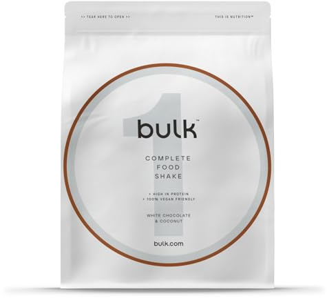 Bulk 1, Weiße Schokoladenkokosnuss, 3 kg | Complete Food Shake, Hoher Proteingehalt