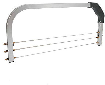 Cortador de tartas de acero inoxidable y aleación de aluminio para uso doméstico o comercial.