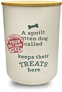 Leckerli-Glas für Hunde zum Personalisieren