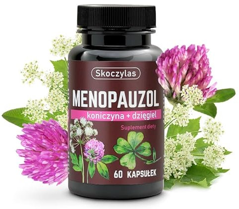 Skoczylas - Menopauzole - Red Clover - Angelica Root Extract - Vegetarian - Dietary Supplement - 60 Capsules
