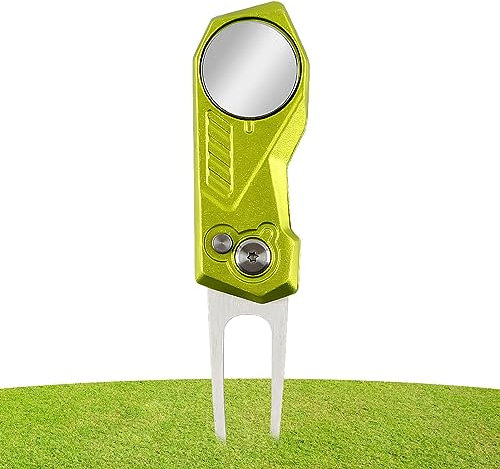 Visiblurry Pitchgabeln aus Metall - Golf Pop-up Pitchgabel, grüne Gabel | On-Course-Golfzubehör für Golfwettbewerbe, Golfschläger, Golftrainingsgelände, Golfplatz