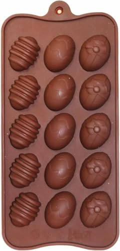 15 x Mini Easter Egg Bunnies & Ducks Chocolate Tray Mould Homemade Ice Tray Cooking Activities (15 X Mini Easter Egg)