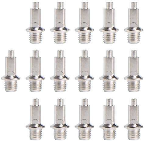 16x Clavos de repuesto para zapatillas de atletismo Clavos de atletismo de 9 mm de acero ligero y resistentes Clavos para atletismo para carreras de