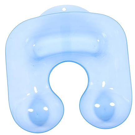 EXHUMKY Nackenablage aus Kunststoff Wiederverwendbar Leicht Wasserabweisend Nackenstütze für Haare Färben Dauerwellen Friseursalon und Zuhause Professionelle Schulter und Shampoo Schale