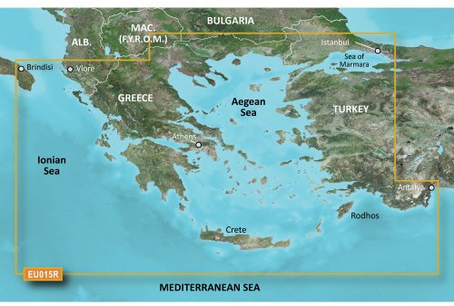 GARMIN BLUECHART G2 HXEU015R AEGEAN SEA & SEA OF MARMARA