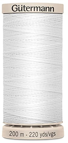 Gutermann Quilting Thread 220 Yards-White 738219-5709