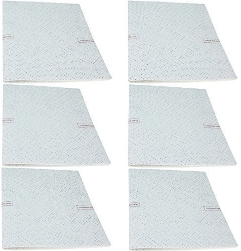 First4Spares 6 x Premium Quality Oven Cooker Extractor Hood Grease Filters for Stoves 57cm x 47cm