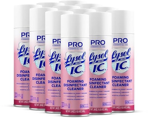 Lysol - 95524 Professional IC Foaming Disinfectant Cleaner Concentrate, 288oz (12X24oz)