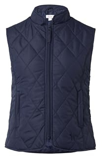Horze Klassische Steppweste für Damen und Mädchen,Marineblau (PDB), 146/152